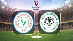 Çaykur Rizespor-TÜMOSAN Konyaspor maçı CANLI