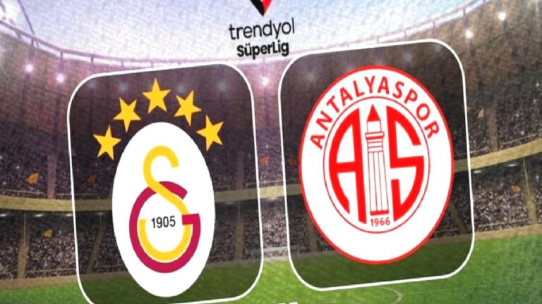 Galatasaray-Hesap.com Antalyaspor maçı | CANLI İZLE (Trendyol Süper Lig)