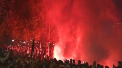 Galatasaray resmi sosyal medya hesabından kutlamalara ilişkin bir duyuru yayınladı