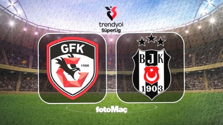 Gaziantep FK-Beşiktaş maçı | CANLI İZLE (Trendyol Süper Lig)