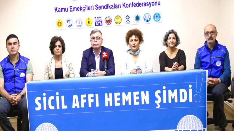 KESK’ten iktidara ve Meclis’e sicil affı çağrısı: 20 yıllık mağduriyet artık ertelenemez bir ihtiyaçtır