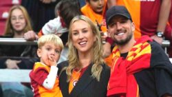 Mertens ailesi Galatasaray maçı için İstanbul’a geldi