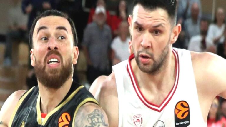 Monaco’yu farklı geçen Olympiakos, Dörtlü Final’e yükselen ilk ekip oldu