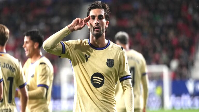 Osasuna’yı deplasmanda yenen Barcelona, şampiyonluğa koşuyor