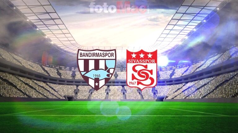 Özbeyli Bandırmaspor-Özbelsan Sivasspor maçı: Saat kaçta ve hangi kanalda?