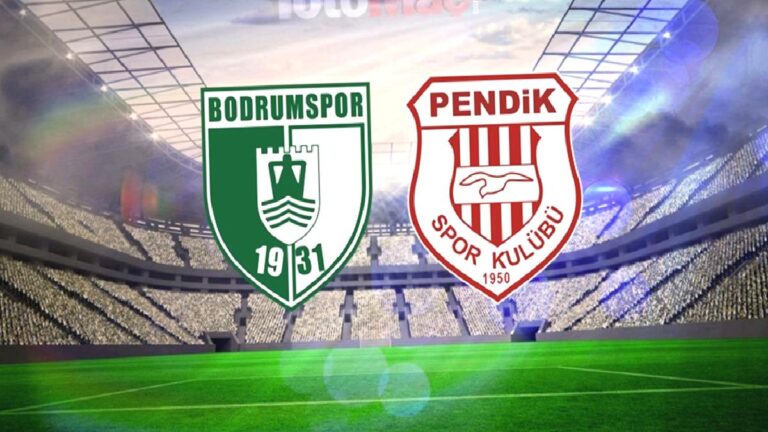 Sipay Bodrum FK-ATKO Grup Pendikspor maçı izle: Saati ve kanal bilgileri!