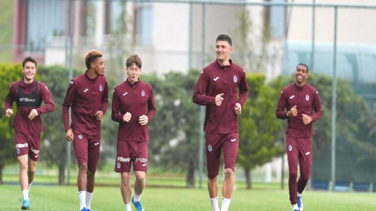 Trabzonspor, Gençlerbirliği maçı hazırlıklarına başladı!