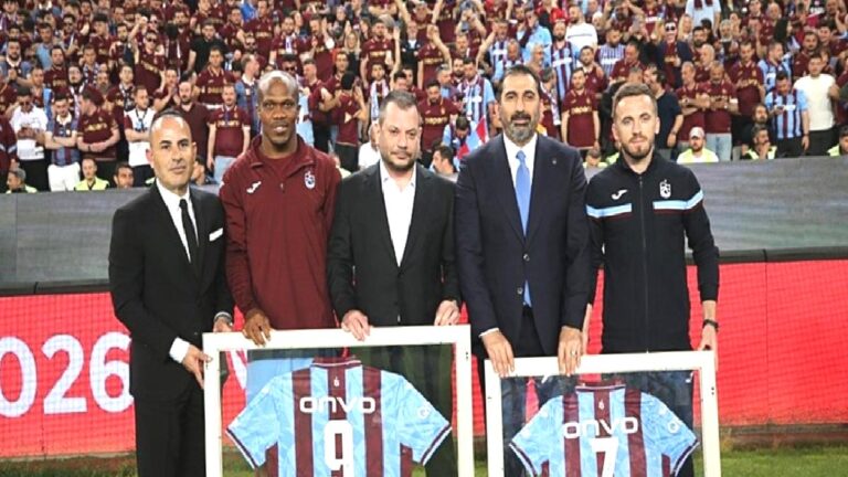 Trabzonspor Visca ve Nwakaeme’ye veda etti!
