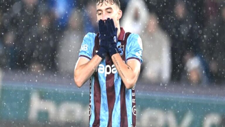 Trabzonspor’da Muçi’nin 10 haftadır golü yok!