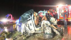 Uşak’ta zincirleme trafik kazasında 4 kişi hayatını kaybetti