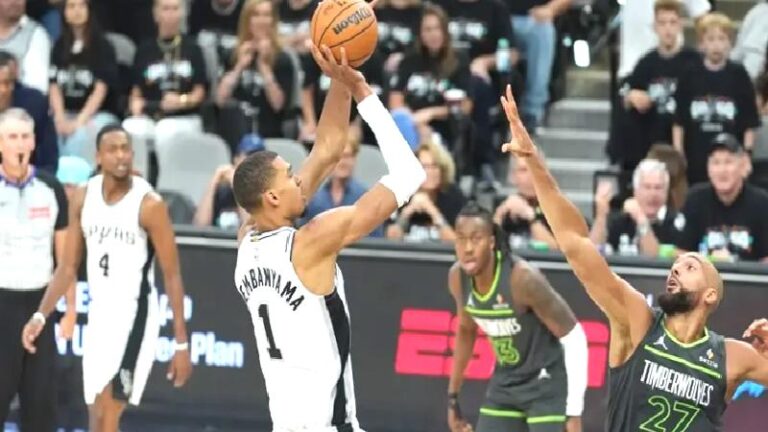 Wembanyama’nın 39 sayı attığı gecede San Antonio Spurs seride öne geçti