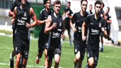 Beşiktaş yeni sezon hazırlıklarını sürdürdü