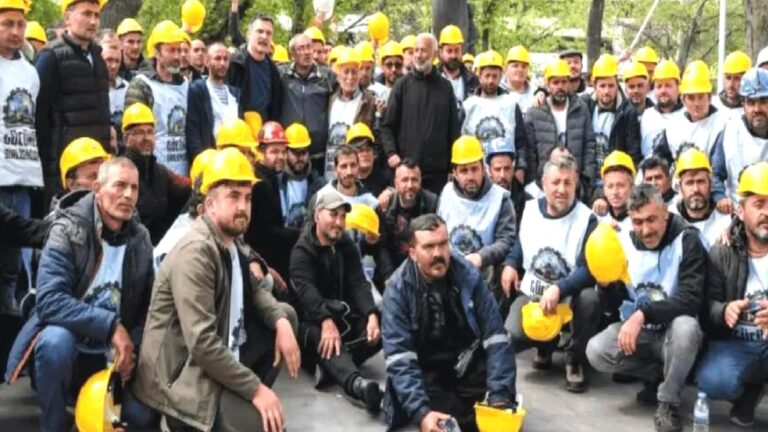 Doruk Maden işçilerinin Beypazarı’nda eylemine katılan bir madenci çocuğu: Her yaz babamın hakkını aramaktan sıkıldım