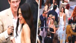 “Şehir tema parkı gibi oldu”: Dua Lipa ve Callum Turner’ın üç günlük düğünü Palermo’yu ikiye böldü