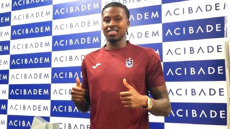 Trabzonspor’da yeni transfer Sidny Cabral sağlık kontrolünden geçti