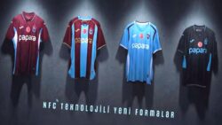 Trabzonspor’un yeni sezon formaları tanıtıldı