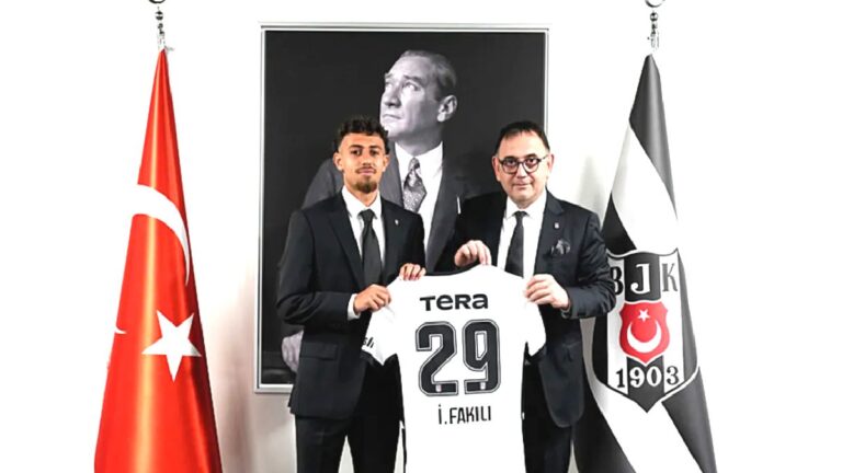 Beşiktaş’ın yeni transferi İlhan Fakılı: Bu forma için her şeyimi vereceğim!