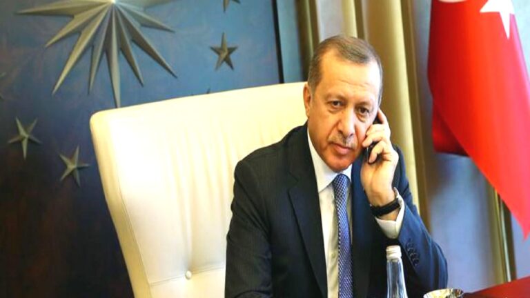 Cumhurbaşkanı Erdoğan, Letonya Cumhurbaşkanı Rinkevics’le görüştü