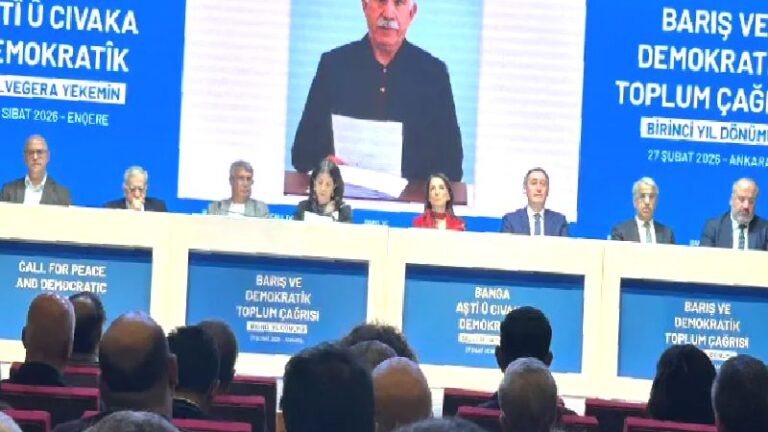 DEM Parti: Bir yasal düzenleme silsilesi başlamalı, teklif metni çantada olsa da olmasa da Öcalan’la görüşme çok kritik bir aşamada