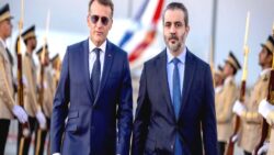 Macron, Suriye’yi ziyaret etti