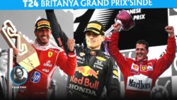 Schumacher’in bacağını kıran, Verstappen’i bariyerlere fırlatan, Hamilton’ın kalesi Silverstone’da zafer Charles Leclerc’in