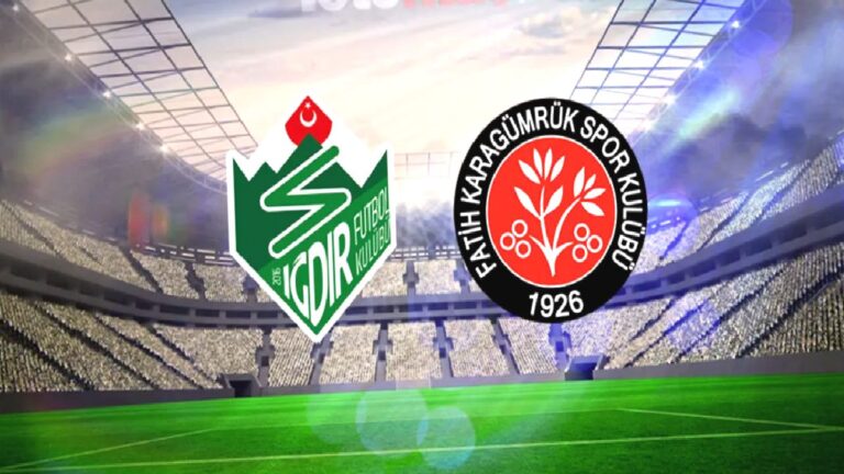 Alagöz Holding Iğdır FK – Fatih Karagümrük maçı saat kaçta, hangi kanalda?