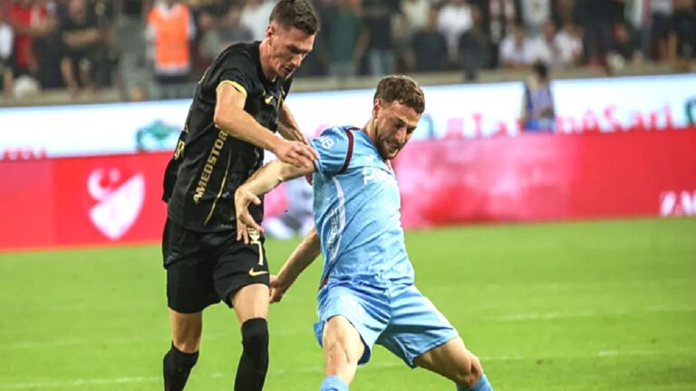 Amedspor-Trabzonspor maçında penaltı kararı! İşte o pozisyon