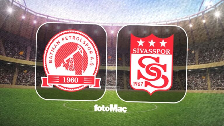 Batman Petrolspor-Ekenler Beton Sivasspor maçı ne zaman, saat kaçta, hangi kanalda?