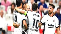 Beşiktaş sahasında Hradec Kralove’yi yenerek turladı!