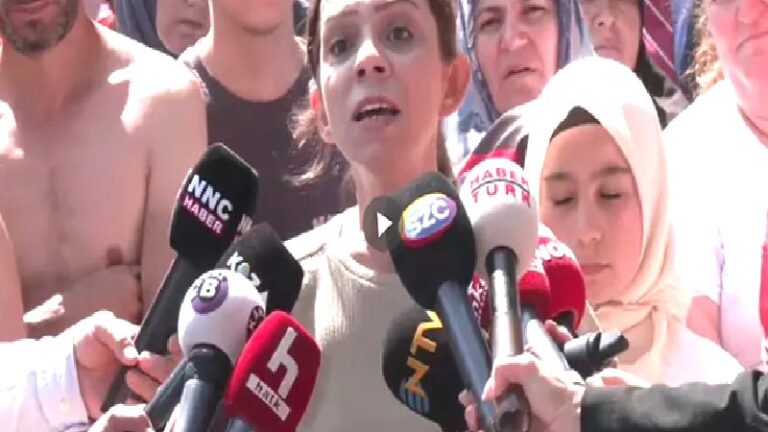 Doruk Madencilik işçisinin eşi Özdemir: Paramızı pul ettiniz, haklarımızı gasp ettiniz şimdi de çıkmış itibarımızı zedelediniz diyorsunuz!