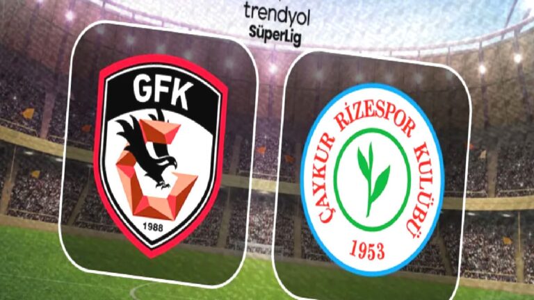 Gaziantep FK-Çaykur Rizespor maçı ne zaman, saat kaçta, hangi kanalda?