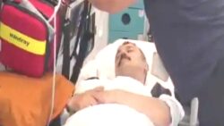 Gazilere polis müdahalesi sonucunda fenalaşan İyi Partili Türkoğlu hastaneye kaldırıldı