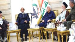 İran lideri Hamaney’in gönderdiği heyet, Irak’ta Haşdi Şabi Başkanı ile görüştü