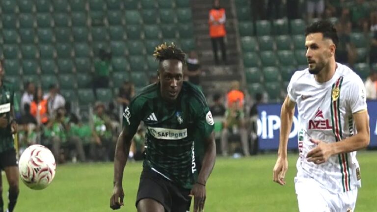 Kocaelispor evinde 3 puanla tanıştı!