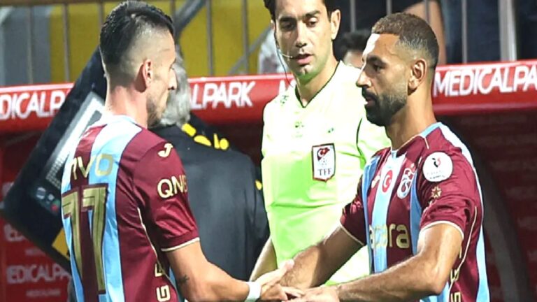 Muhammed Salah, Trabzonspor formasıyla ilk maçına çıktı