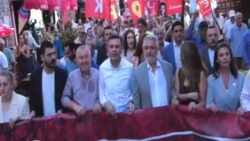 Şile’de “Millet İradesine Saygı Yürüyüşü” yapıldı| Özgür Çelik: Halk ihaneti affetmeyecek