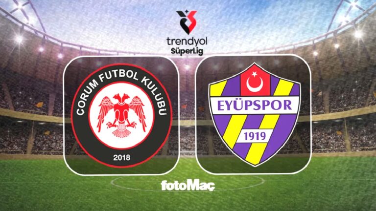 Arca Çorum FK-Eyüpspor maçı ne zaman, saat kaçta, hangi kanalda?