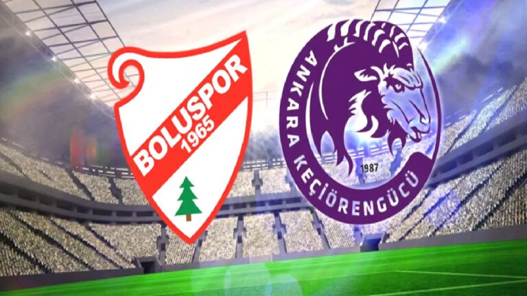 Boluspor – Ankara Keçiörengücü maçı saat kaçta, hangi kanalda?