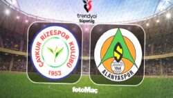Çaykur Rizespor-Corendon Alanyaspor maçı CANLI