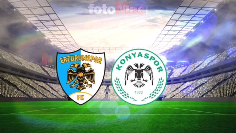 Erzurumspor FK- TÜMOSAN Konyaspor | Trendyol Süper Lig | CANLI