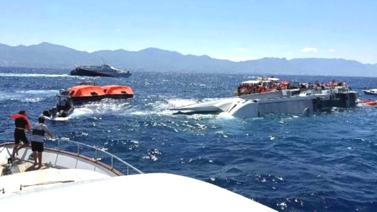 Girne’deki faciada geminin 26 yıllık geçmişi: 29 kusur tespit edilen ağır hasarlı gemi, tartışmalı tamir sürecinden sonra hizmete konmuş!