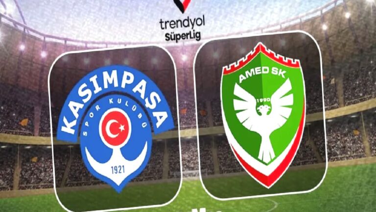 Kasımpaşa-Amedspor maçı CANLI | Trendyol Süper Lig