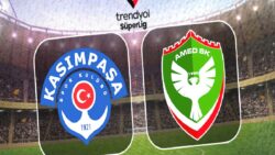 Kasımpaşa-Amedspor maçı saat kaçta, hangi kanalda?