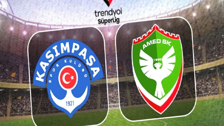Kasımpaşa-Amedspor maçı saat kaçta, hangi kanalda?