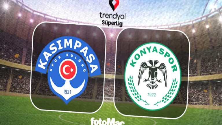 Kasımpaşa – TÜMOSAN Konyaspor CANLI İZLE | Trendyol Süper Lig