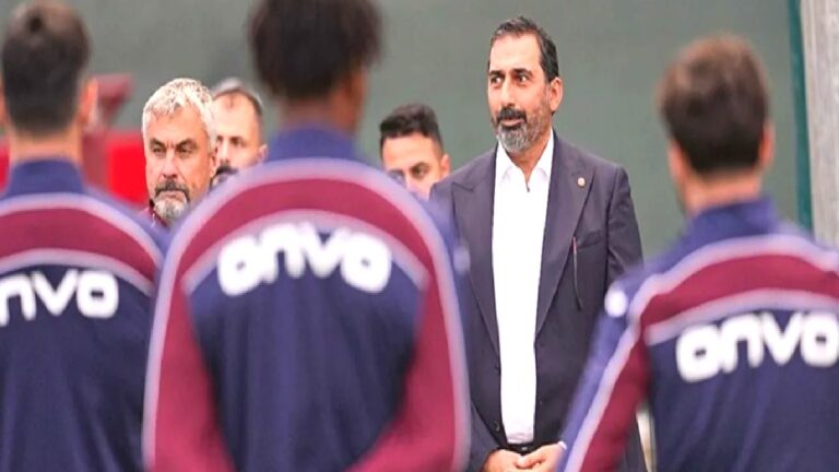 Trabzonspor, Galatasaray maçının hazırlıklarını sürdürdü! Thomas Reis siftah yaptı