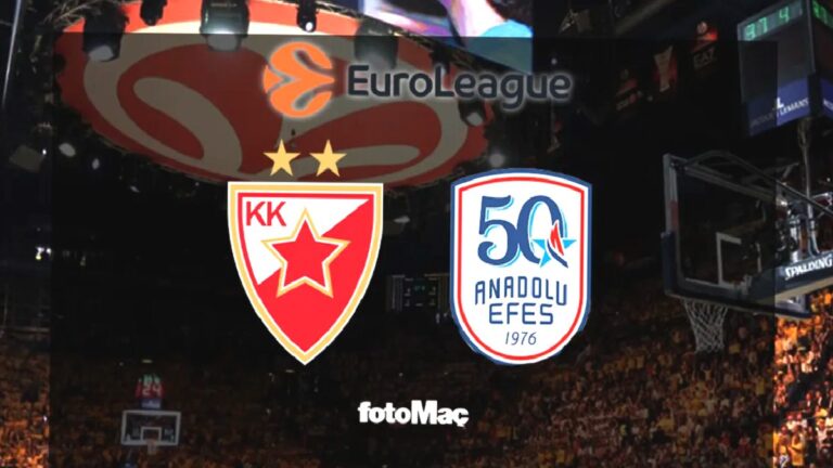 Kızılyıldız – Anadolu Efes maçı saat kaçta, hangi kanalda?